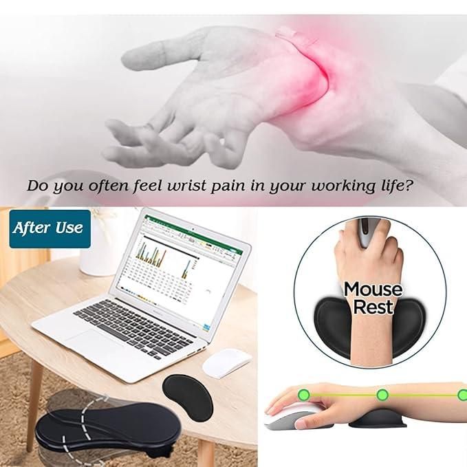Desk Arm/Wrist Rest Pad( Pack of 2)