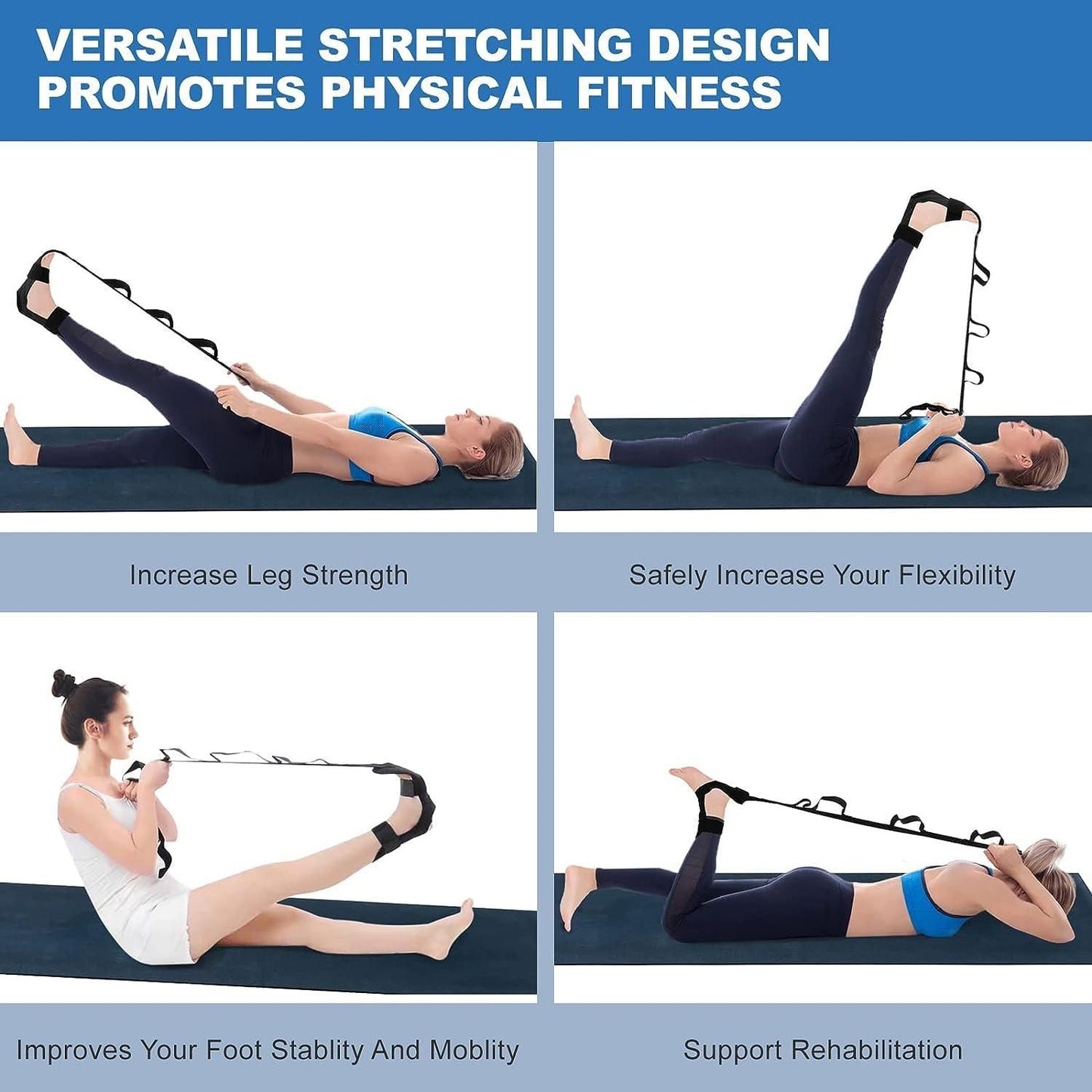 Yoga Orthopedic Foot Stretcher Belt