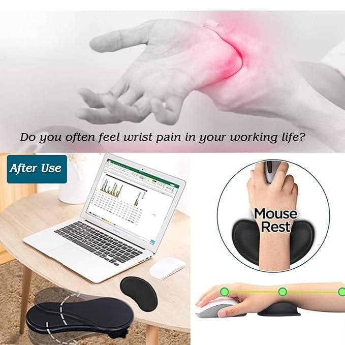 Desk Arm/Wrist Rest Pad( Pack of 2)