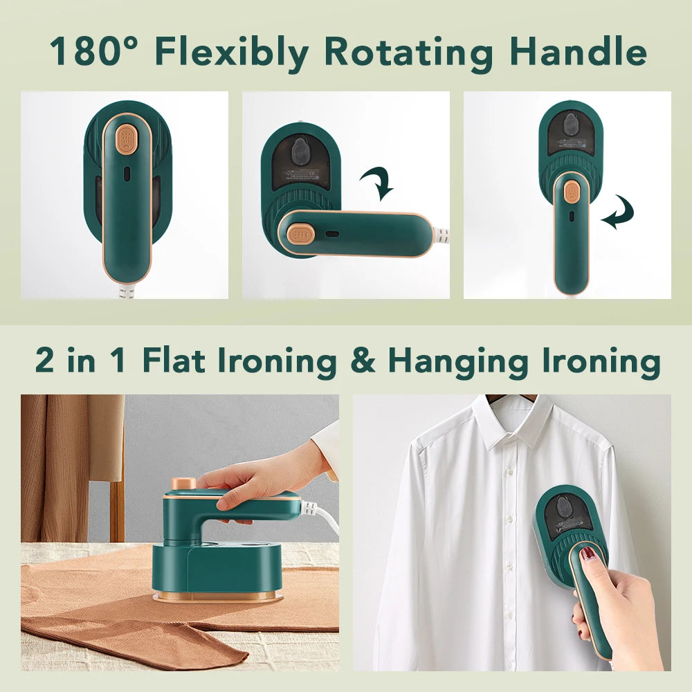 Wrinkle-Free Travel Steam Iron™
