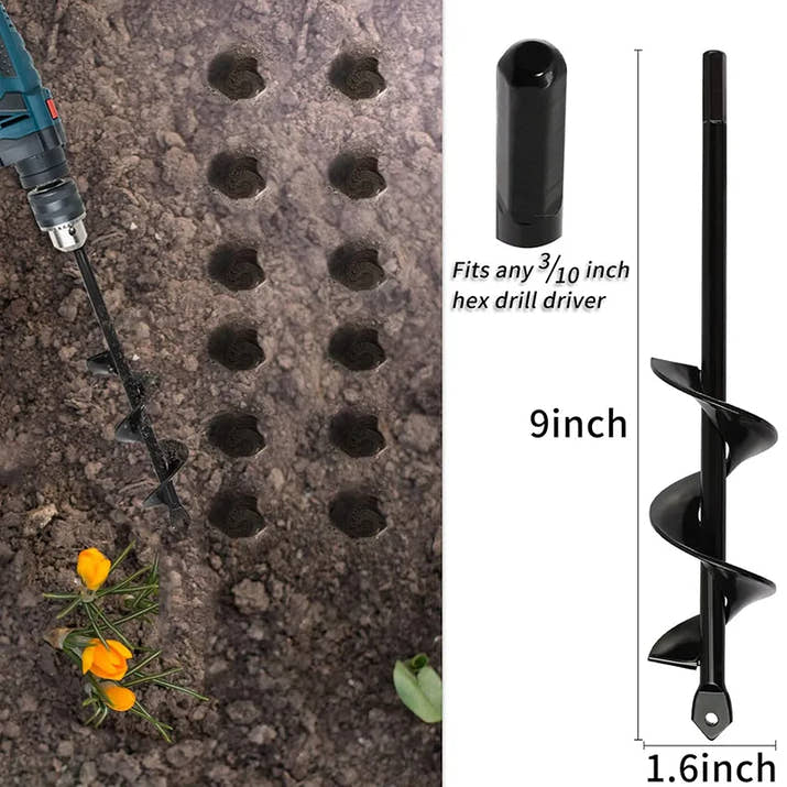 Frilo Premium Gardening Auger Spiral Drill Bit